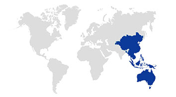 La région Asie et Pacifique